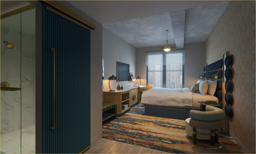 Aztec Hotel Room