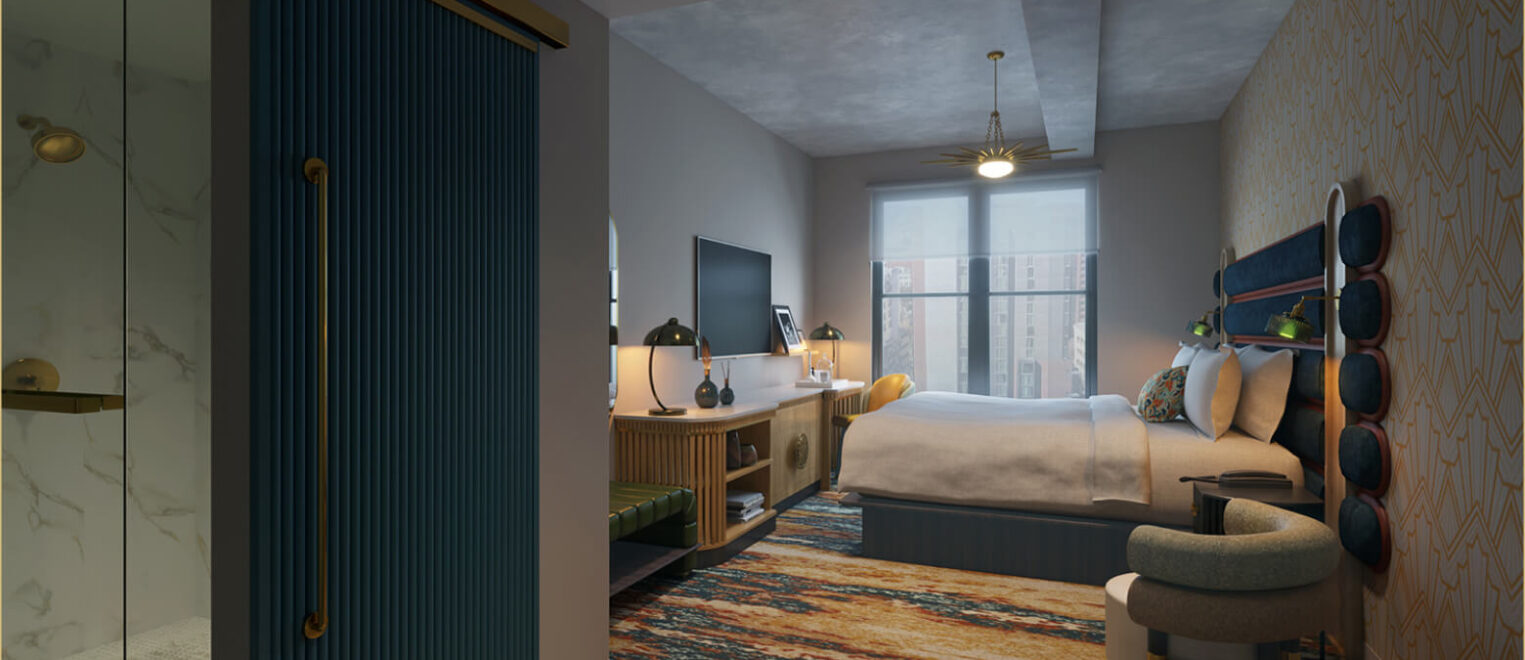 Aztec Hotel Room