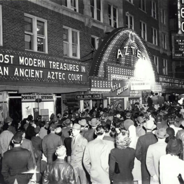 Historic Photo of the Aztec Theatre